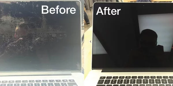 How to clean macbook screen
