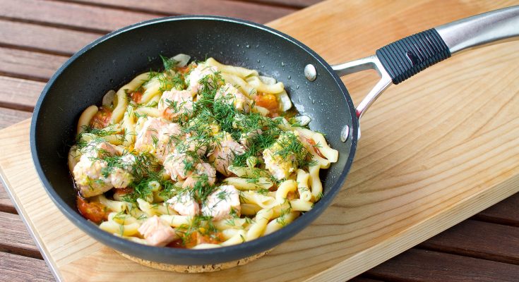 salmon and pasta recipes